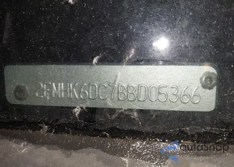 2011 Ford Flex Limited from USA, damaged, VIN 2FMHK6DC7BBD05366